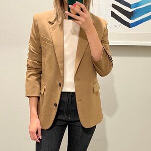 Babaton Bette Wool Camel Women's Blazer Jacket